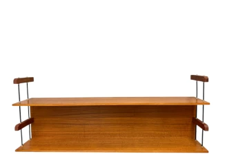 Mid-Century Modern Wall Mounted Shelf by Walter Wirtz for Wilhelm Renz, 1960s